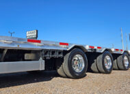 2026 prestige combo drop deck trailer - 18 - side view, winches, storage, tires