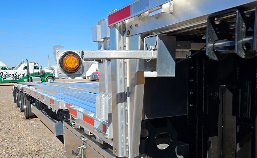 2026 prestige combo drop deck trailer - 22 - pull out wide load light