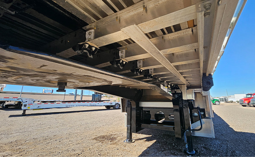 2026 prestige combo drop deck trailer - 23 - bottom side, landing gear