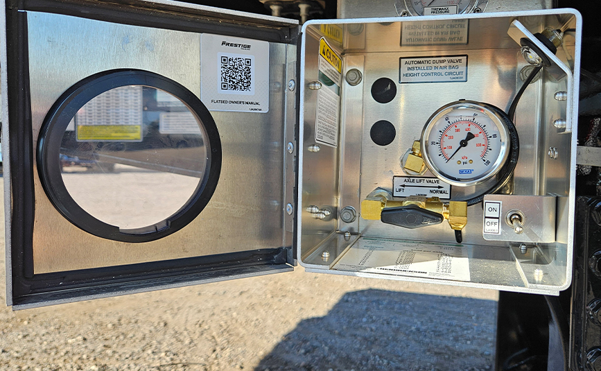 2026 prestige combo drop deck trailer - 24 - air lift axle valve