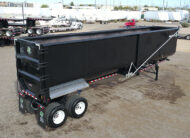 armor light high side demo end dump trailer - 03 - top side view