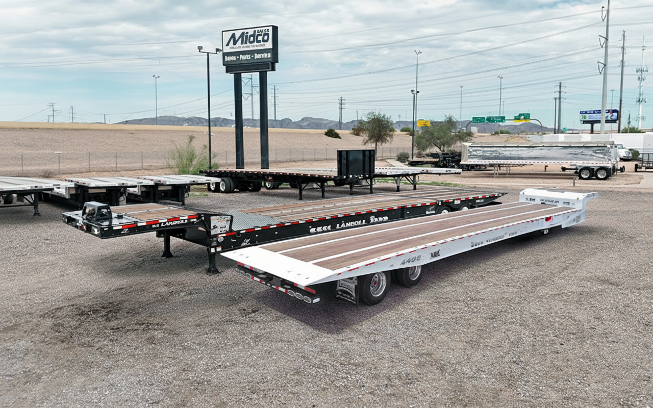traveling axle trailer vs hydraulic tail trailer