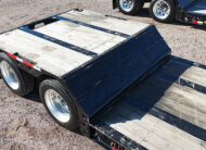 2025 used alpha hd a80mg double drop trailer - 12 - rear deck