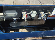 2025 used alpha hd a80mg double drop trailer - 15 air weigh scale, hydraulic controls