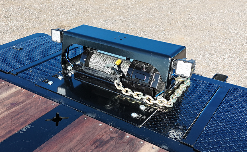 2026 landoll l950E 51-15 traveling tail trailer - 08 - winch