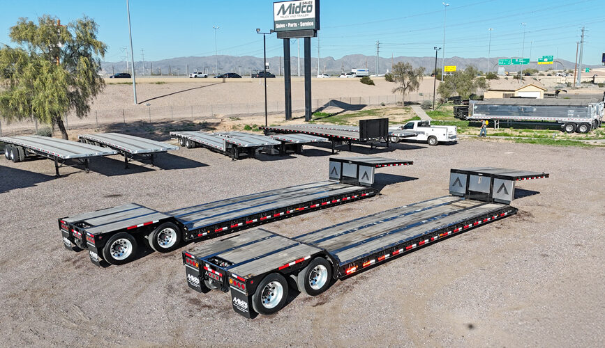 Used 2025 Alpha HD A80MG Double Drop Trailers for Sale (2 Available)