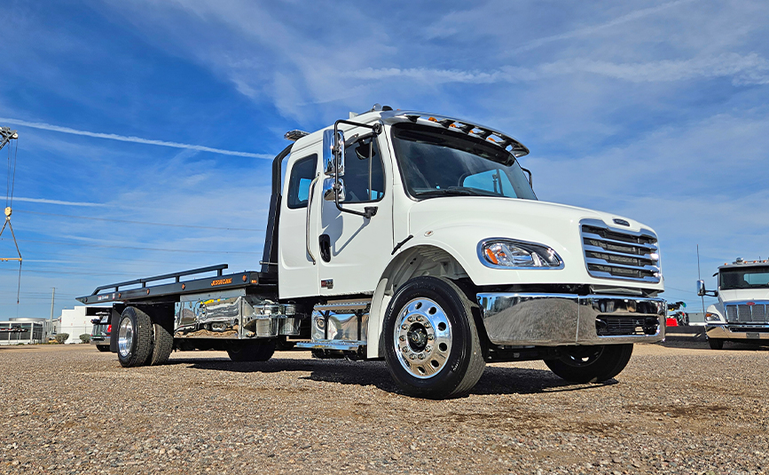 2025 freightliner m2 - jerr-dan rollback tow truck - 02 - passenger side
