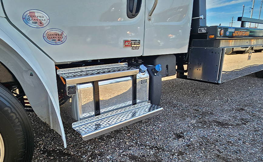 2025 freightliner m2 - jerr-dan rollback tow truck - 10 - fuel tank