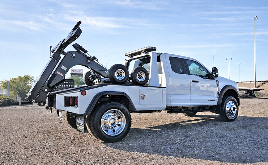 2026 ford F450 Jerr-Dan repo tow truck - 05-1- passenger side