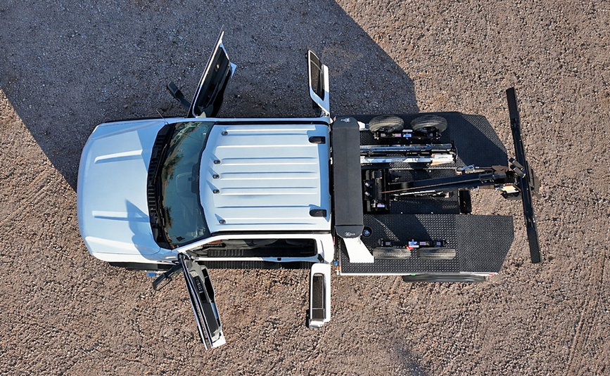 2026 ford F450 Jerr-Dan repo tow truck - 19 - aerial top view