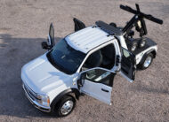2026 ford F450 Jerr-Dan repo tow truck - 21 - aerial top view, doors open