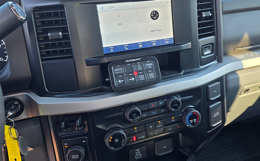 2026 ford F450 Jerr-Dan repo tow truck - 26 - infotainment, climate control