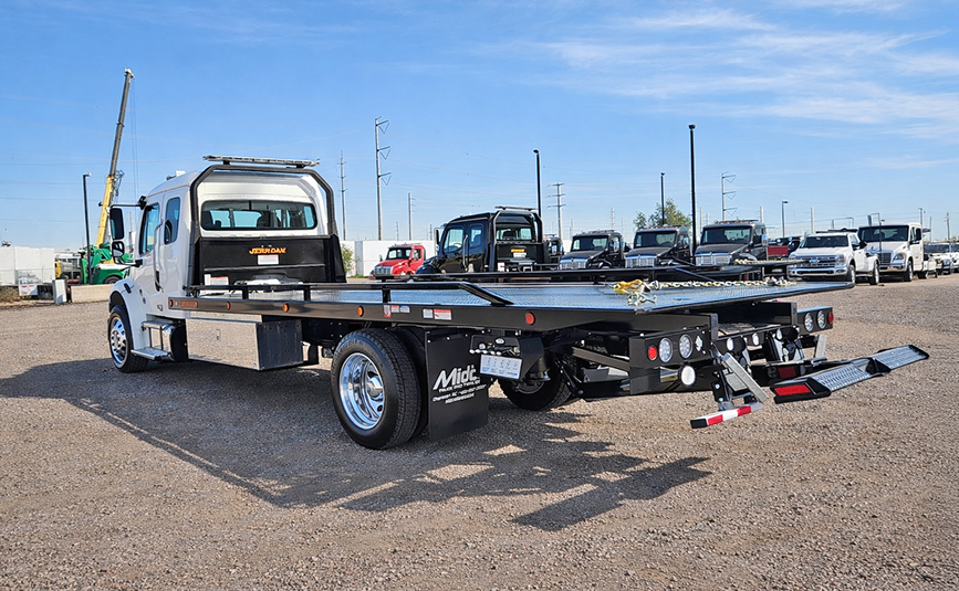 2026 freightliner m2 jerr-dan rollback tow truck - 06 - rear side view