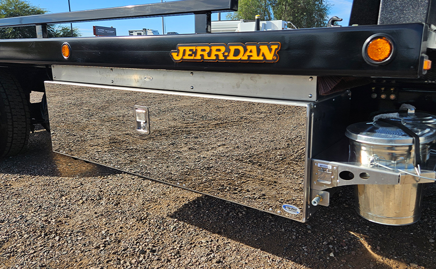 2026 freightliner m2 jerr-dan rollback tow truck - 12- toolbox in the ditch brand