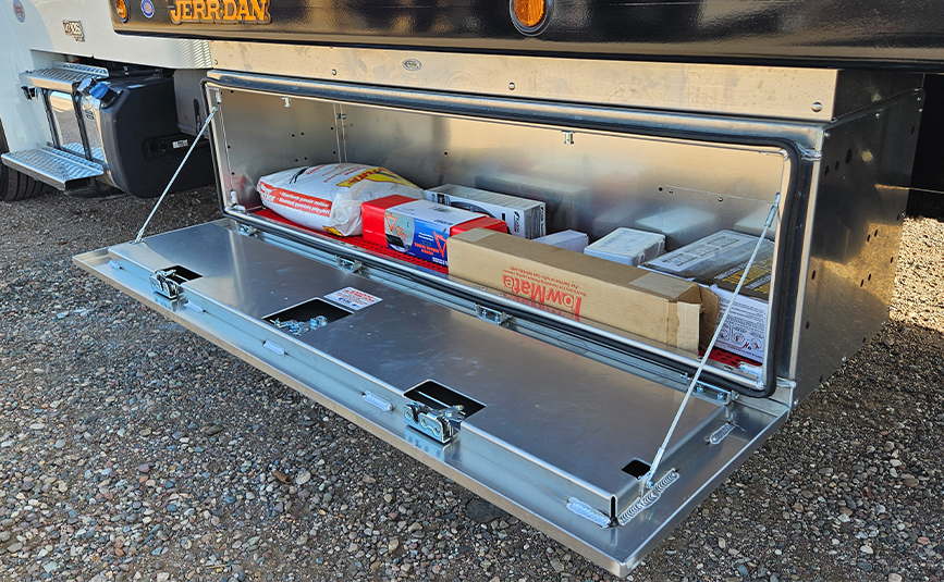 2026 freightliner m2 jerr-dan rollback tow truck - 16 - toolbox driver side