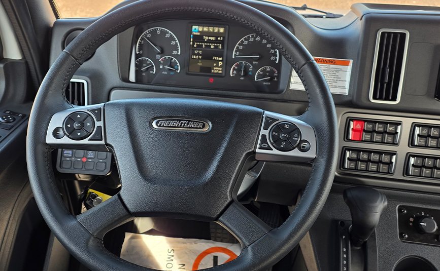 2026 freightliner m2 jerr-dan rollback tow truck - 22 - freightliner steering wheel