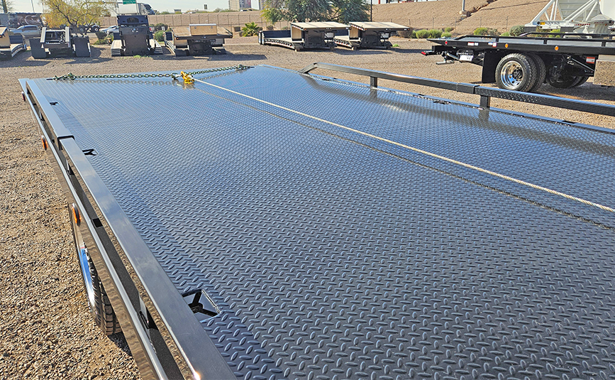 22026 freightliner m2 106 plus jerr-dan rollback tow truck - 07 - flatbed deck