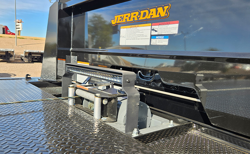 22026 freightliner m2 106 plus jerr-dan rollback tow truck - 09 - ramsey winch