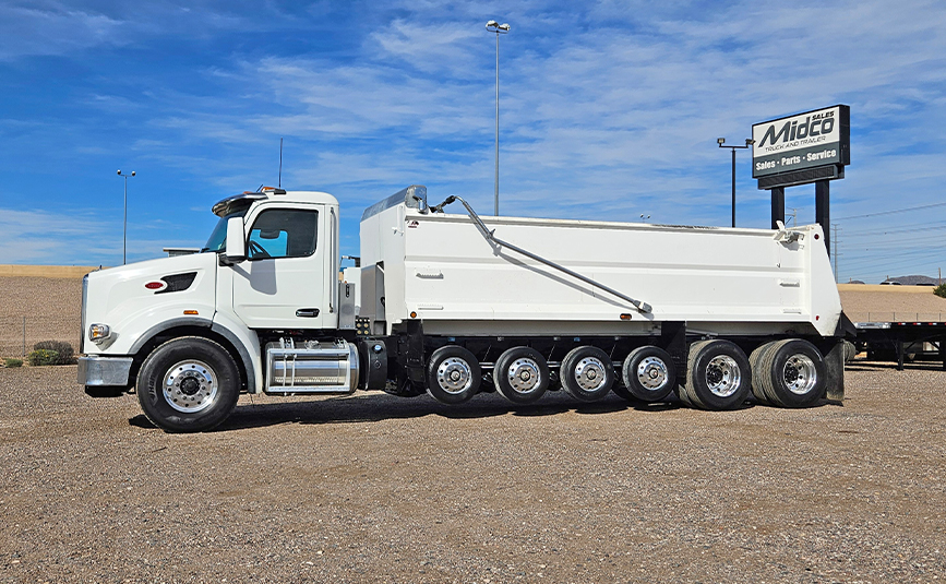 2022 peterbilt 567 simple 18 dump truck - 03 - driver side view
