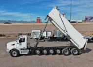 2022 peterbilt 567 simple 18 dump truck - 15 - dump body hoisted dumping