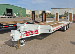 2026 interstate 40dla tag trailer - 01 - front view, tongue, hitch