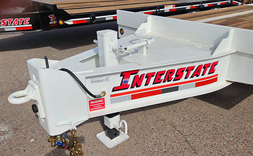 2026 interstate 40dla tag trailer - 06 - front tongue, hitch, landing gear, toolbox