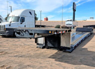 2026 used alpha hd a80hdgc-m mini deck double drop trailer - 03 - front view