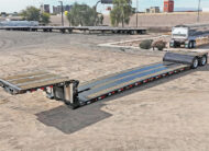 2026 used alpha hd a80hdgc-m mini deck double drop trailer - 04 - aerial top view