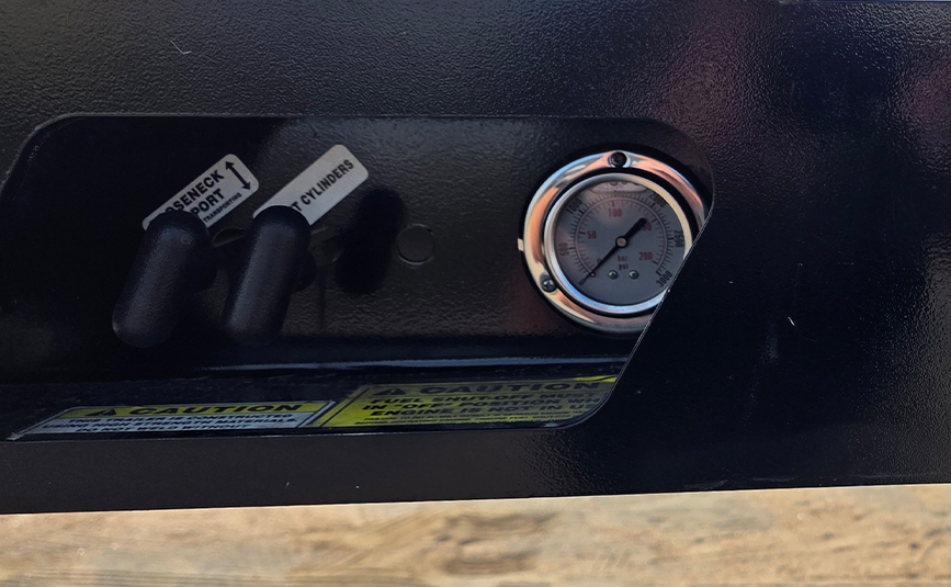 2026 used alpha hd a80hdgc-m mini deck double drop trailer - 10 - 2 - gooseneck controls