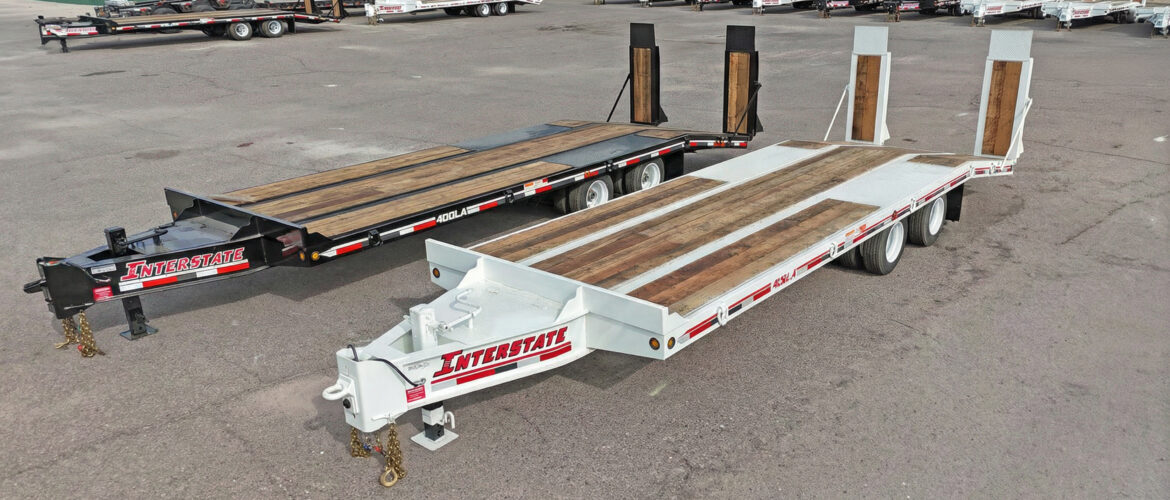 Interstate 40DLA Tag Trailers: A Proven Platform for Paving, Construction, and Equipment Hauling