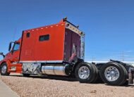 2015 used volvo vnl sleeper cab truck - 02 - driver side view, wheels, tires, back of cab