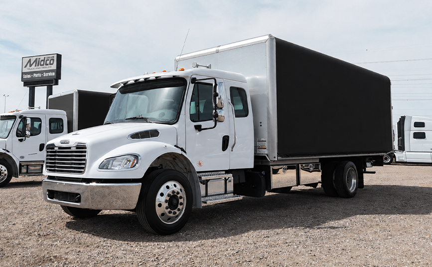 2022 Freightliner M2 Rollback Enclosed Carrier