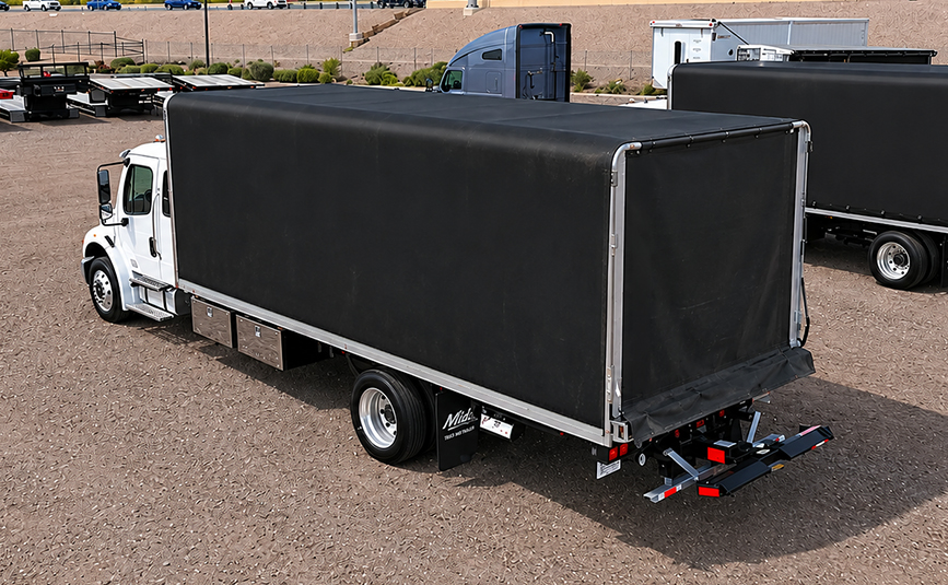 2022 Freightliner M2 Rollback Enclosed Carrier