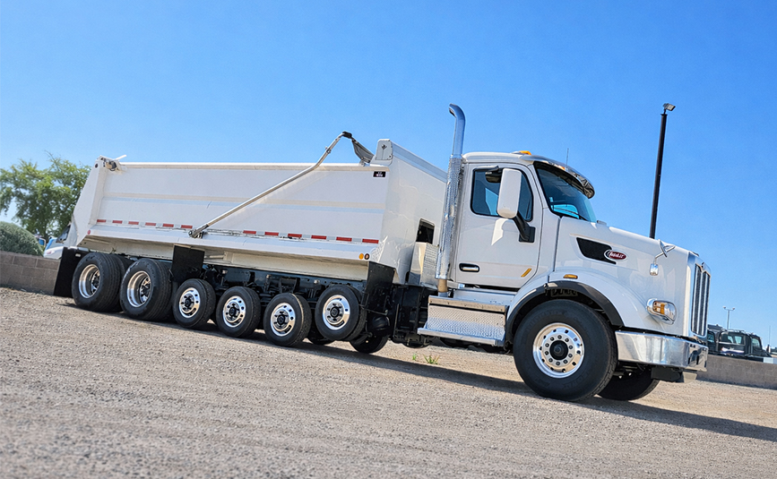 2022 peterbilt simple 18 dump truck - 05 - passenger side view