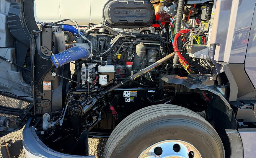 2023 kenworth T680 sleeper cab used truck - 15 - engine compartment