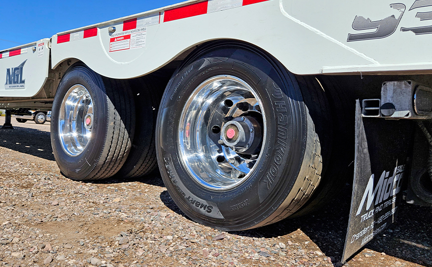 2023 used Landoll 930 trailer - 16 - wheels, tires, mudflaps