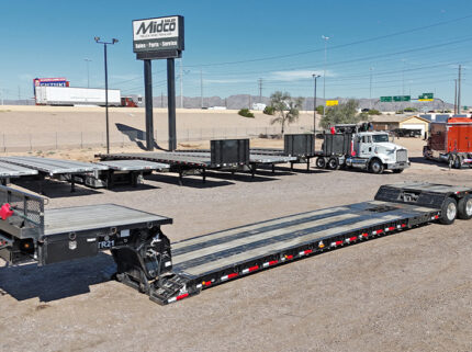 2024 XL SPECIALIZED xl80 hdge extendable lowboy trailer - 01 - for sale at Midco Sales