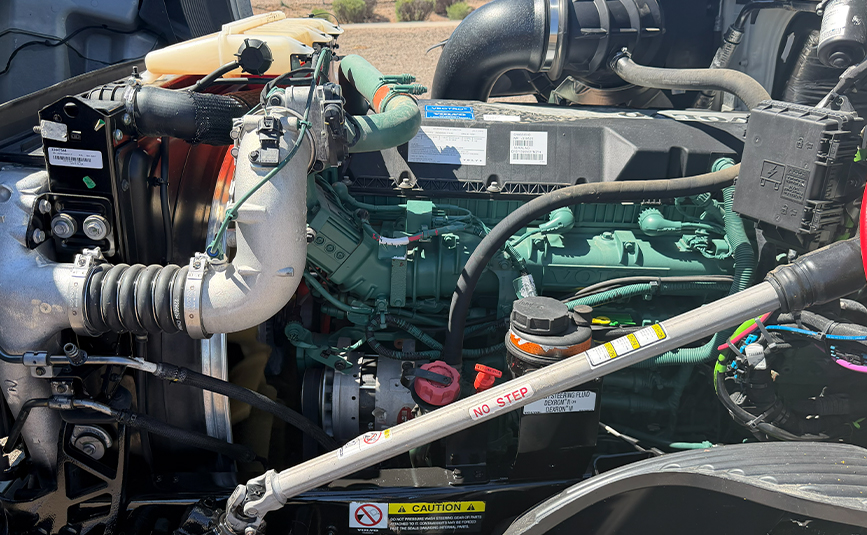 2024 used Volvo VNL64T860 sleeper cab truck - 13 - engine compartment