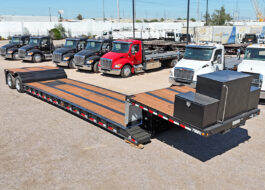 2021 xl specialized xl80mfg double drop trailer - 01 - for sale at Midco Sales