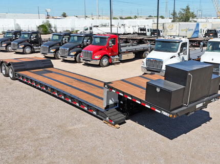 2021 xl specialized xl80mfg double drop trailer - 01 - for sale at Midco Sales