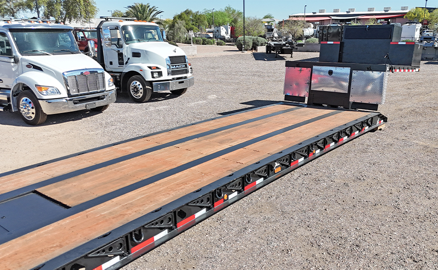 2021 xl specialized xl80mfg double drop trailer - 07 - main deck