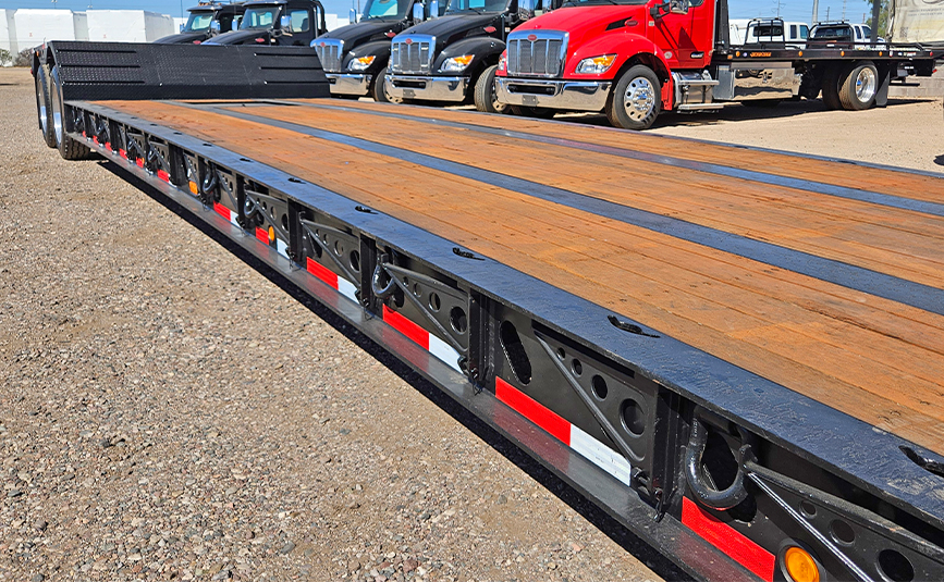 2021 xl specialized xl80mfg double drop trailer - 09 - main deck, outriggers