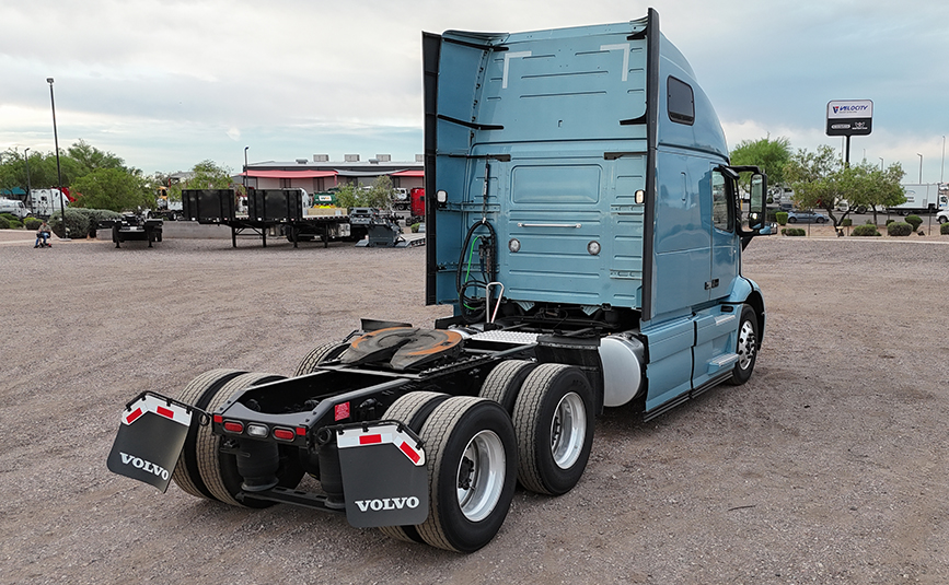 2024 volvo sleeper cab truck - 06 - rear view