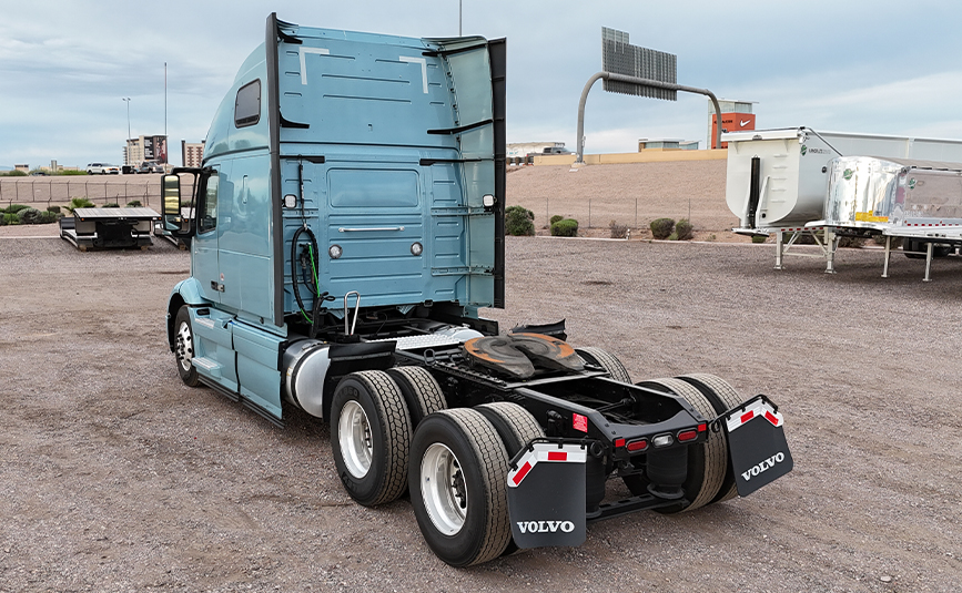 2024 volvo sleeper cab truck - 07 - rear view