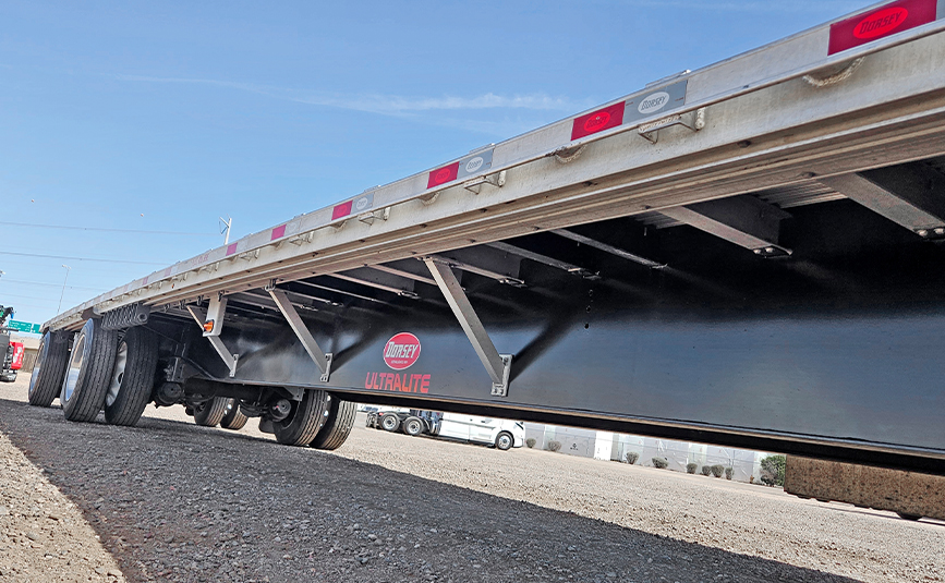 2025 used dorsey drop deck trailer - 11 - crossmembers, coil package