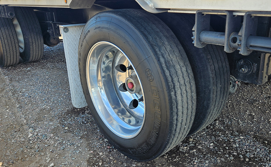 2025 used dorsey drop deck trailer - 14 - tires, wheels