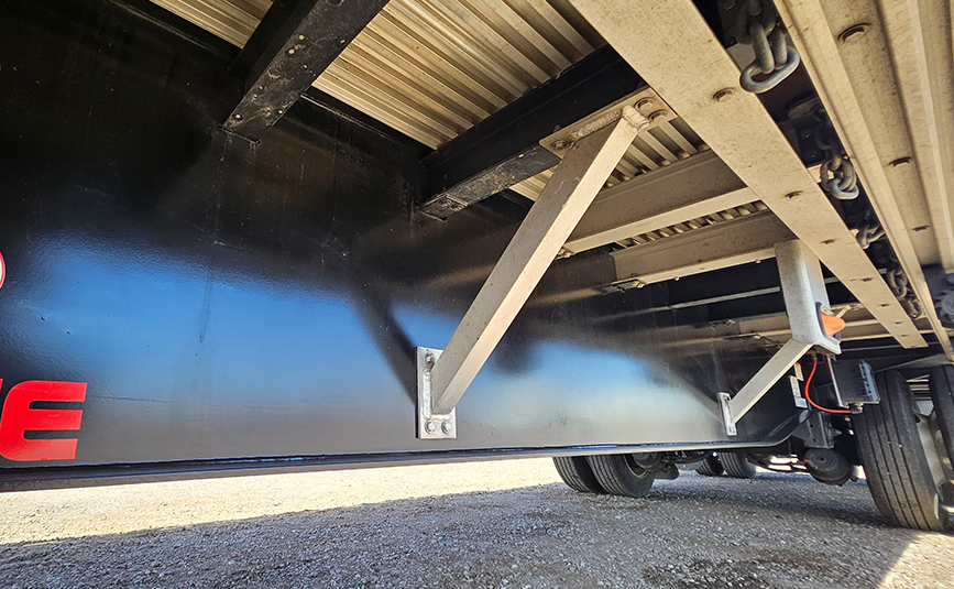 2025 used dorsey drop deck trailer - 18 - crossmembers, coil package