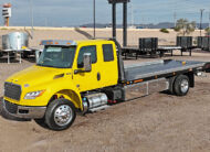 2027 international mv607 jerr-dan rollback yellow tow truck - 02 - for sale at Midco Sales in AZ