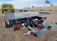 2027 international mv607 jerr-dan rollback yellow tow truck - 05 - wheel lift, rollback