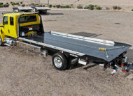 2027 international mv607 jerr-dan rollback yellow tow truck - 06 - rollback flatbed